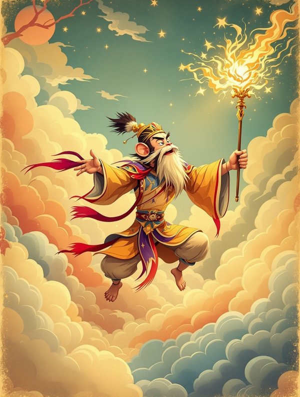 大闹天宫 动画长廊