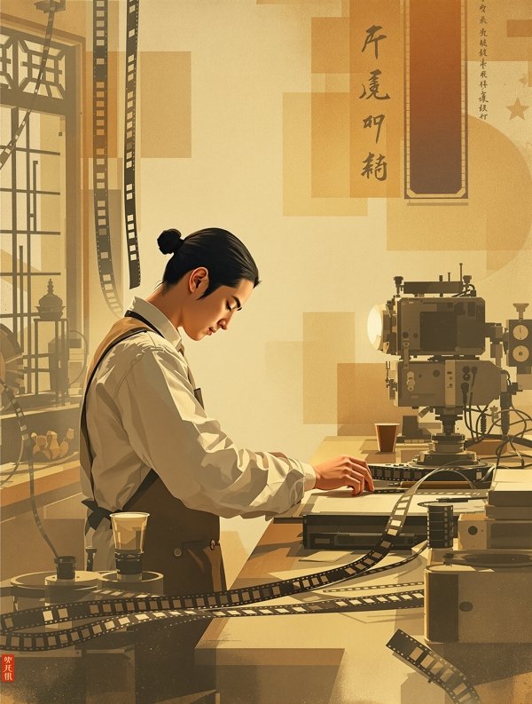 动画胶片修复揭秘 老动画修复 怀旧影视